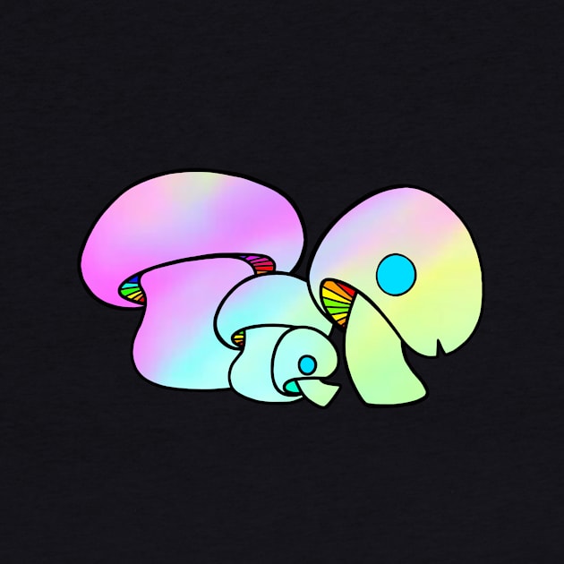 Pastel magic Mushrooms by DNASCC